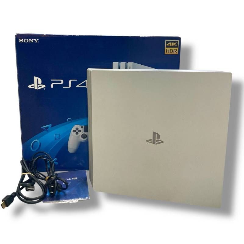 [100/D3-37/251222/8403/330/KT1500] 【通電確認済み】SONY Playstation4 Pro プレステ４ プロ 本体 ケーブル 箱 コントローラー無 現状品