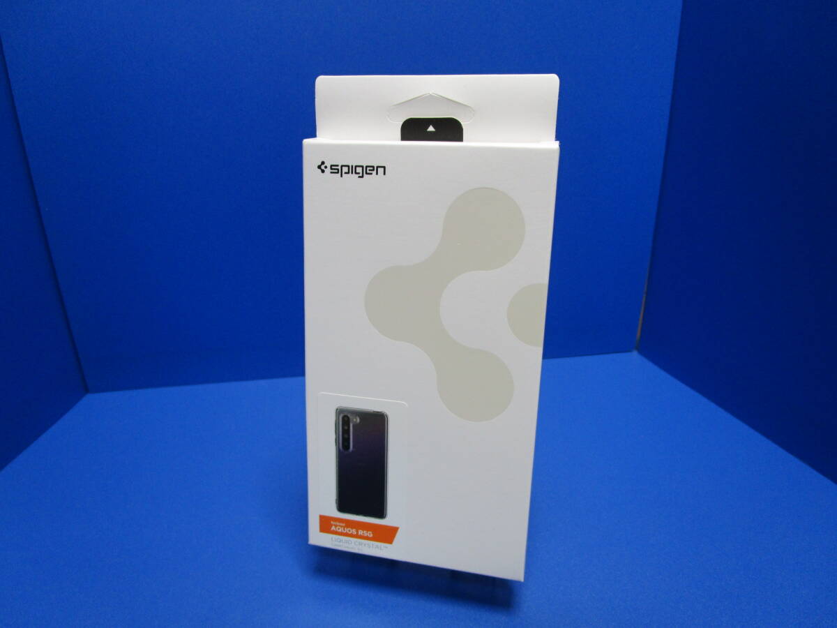 SPIGEN シュピゲン AQUOS R5G Liquid Crystal Crystal Clear SGP ACS01048 ソフトクリア ケース