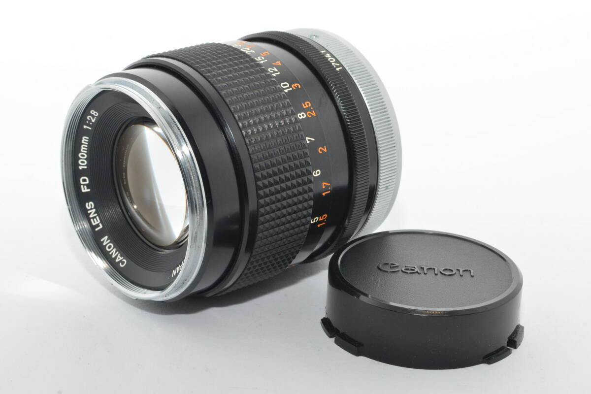 【外観特上級】キャノン CANON FD 100mm F2.8　#u11478
