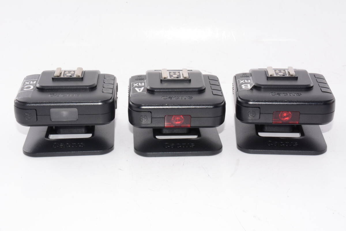 【外観特上級】Cactus V6II ワイヤレスフラッシュトランシーバー 3台セット　#u12241