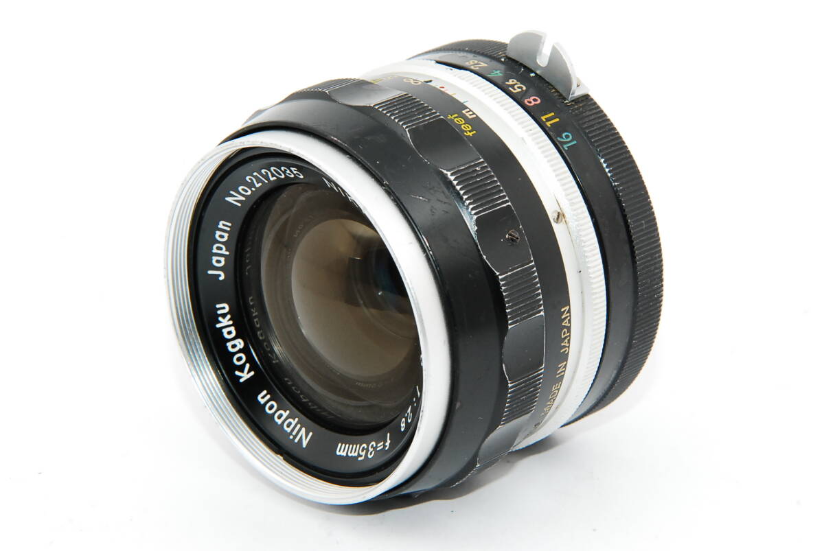 【外観特上級】Nikon ニコン NIKKOR-S Auto 35mm F2.8 非Ai 　　#k0041