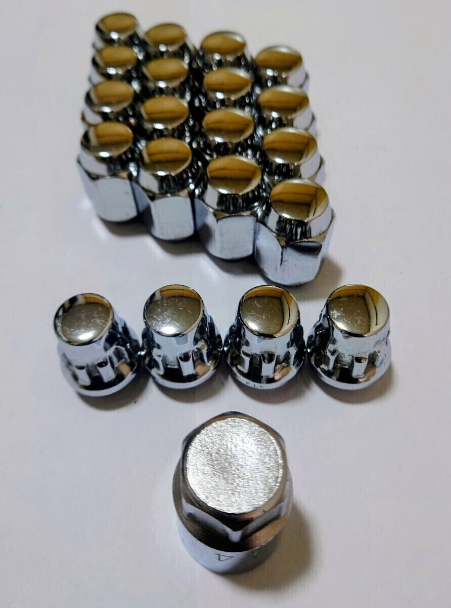 ホイールナット20個　内ロック盗難防止4個　　ソケット　 M12 P1.5 　袋ナット 　トヨタ 　ホンダ　ニッサン