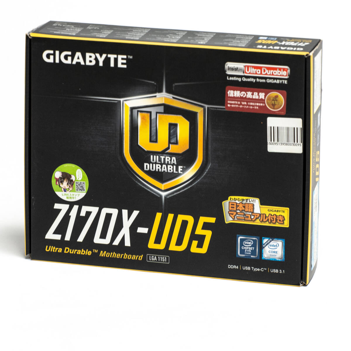マザーボード　GIGABYTE 　Z170X-UD5