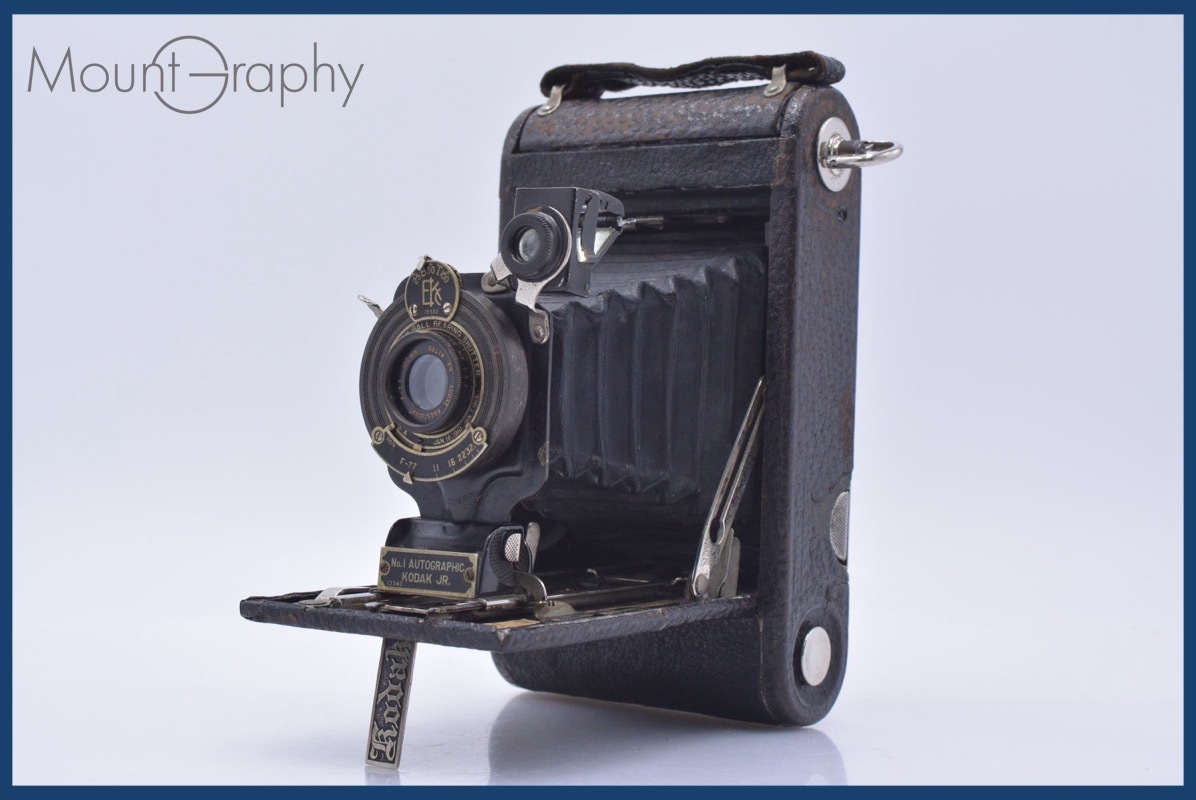 コダック Kodak No.1 AUTOGRAPHIC KODAK JR. 100mm F7.7 同梱無料 #am4447