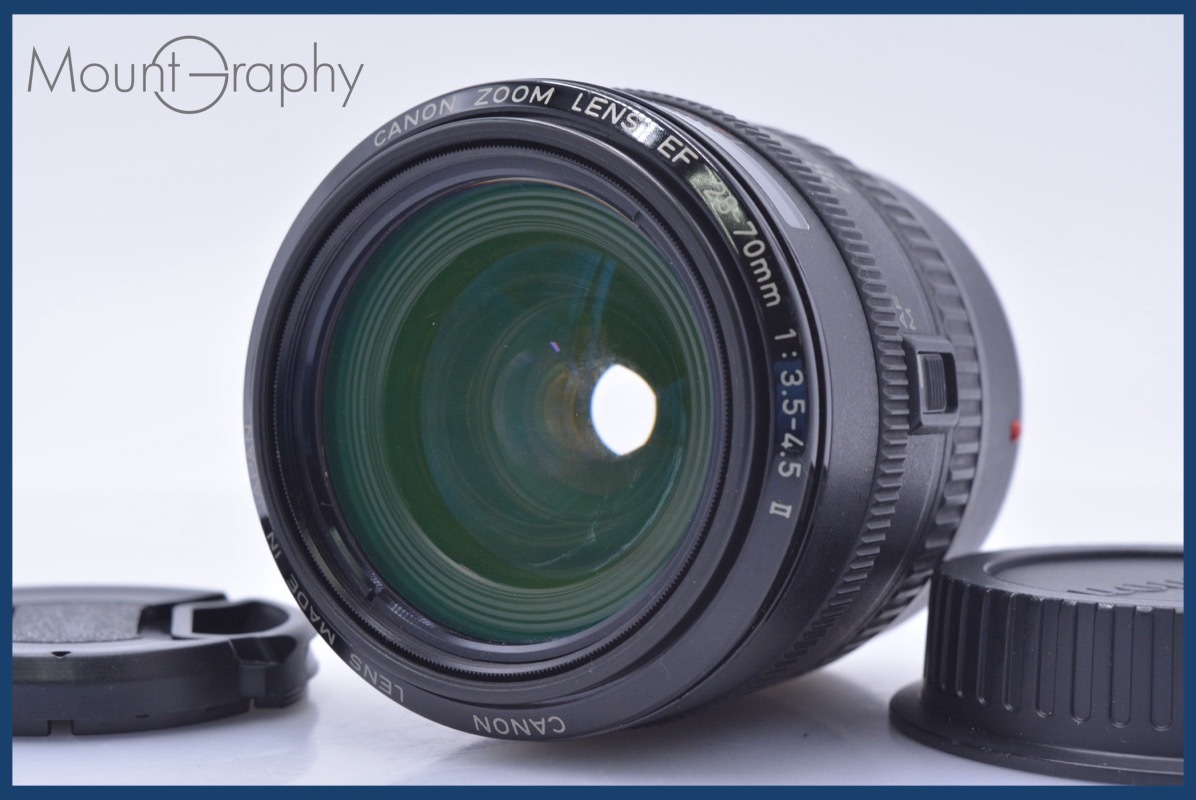【動作保証】 キヤノン Canon EF 28-70mm F3.5-4.5 II 前後キャップ&レンズフィルター付 同梱無料 #am4454