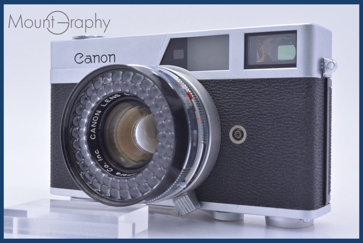 キヤノン Canon Canonet 45mm F1.9 同梱無料 #am4481