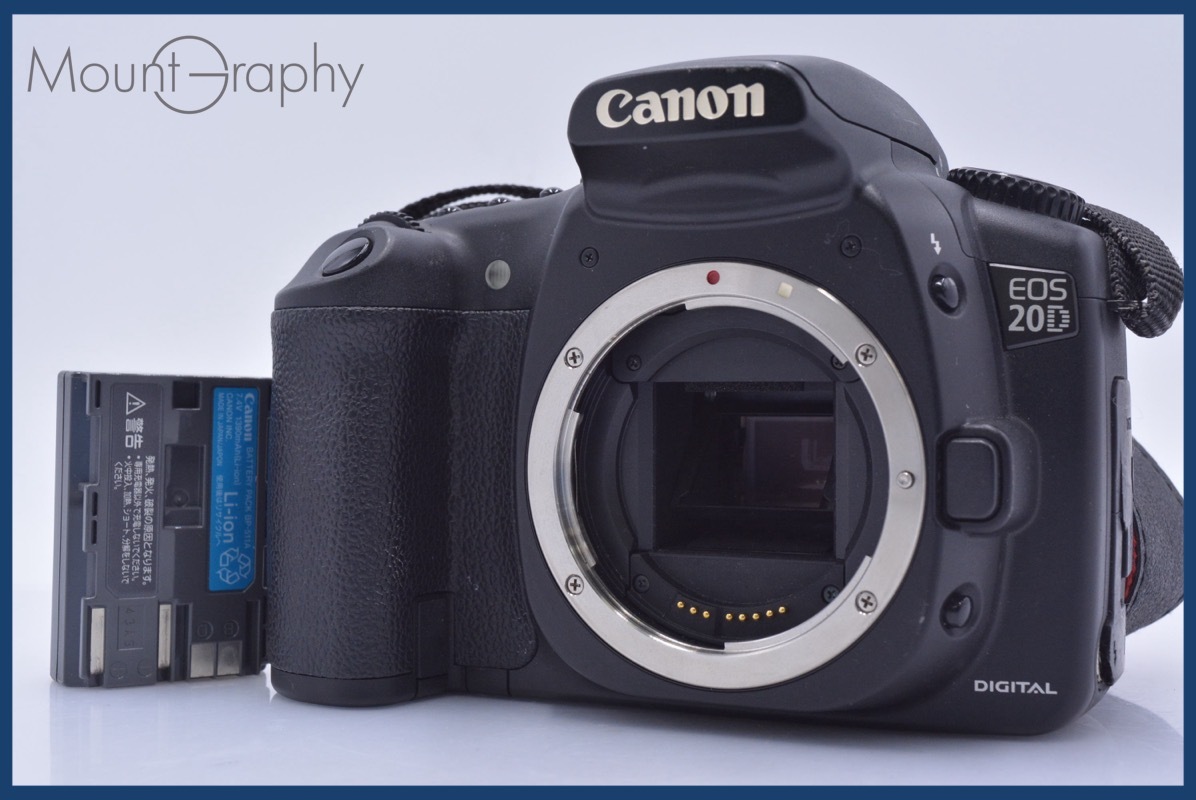 【動作保証】 キヤノン Canon EOS 20D 同梱無料 #am4572