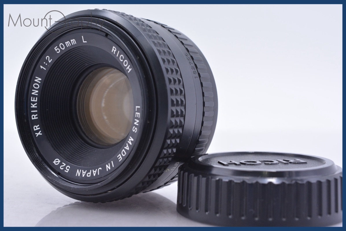 【動作保証】 リコー RICOH XR RIKENON 50mm F2 L 同梱無料 #yk6342