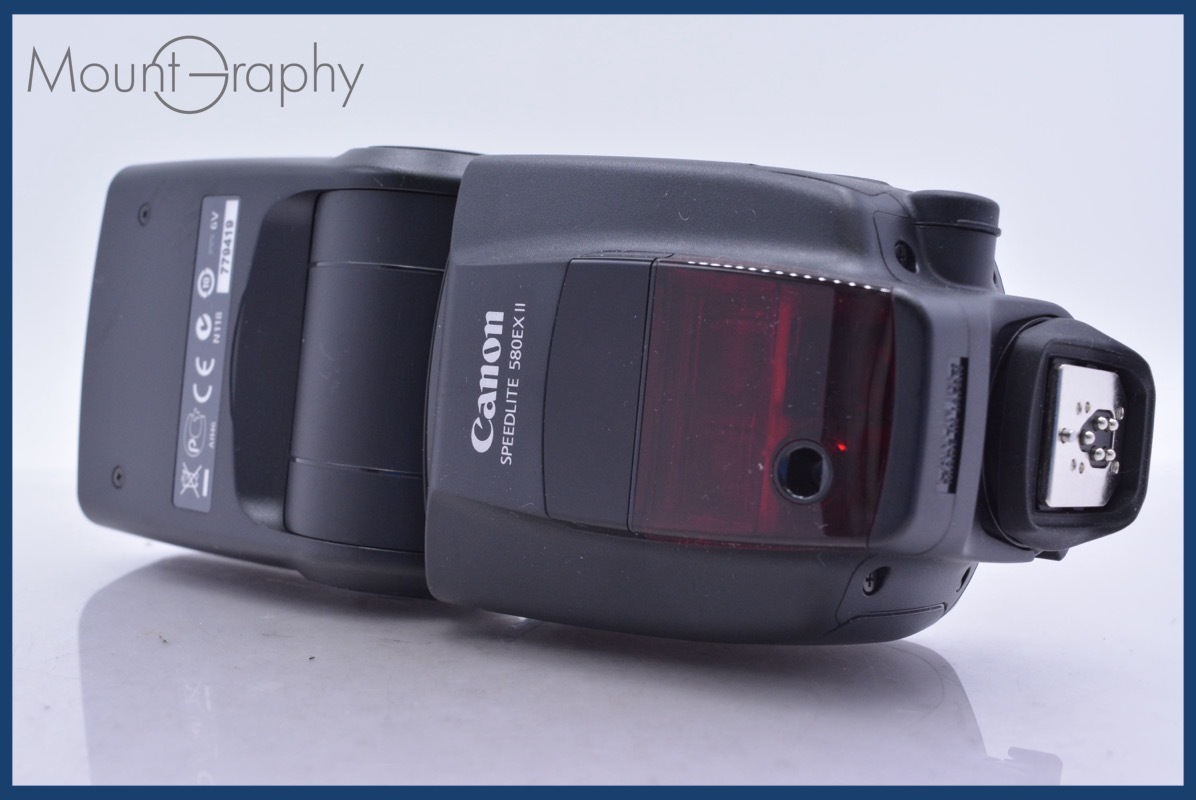 【動作保証】 キヤノン Canon SPEEDLIGHT 580 EX II 単三電池仕様 同梱無料 #yk6500