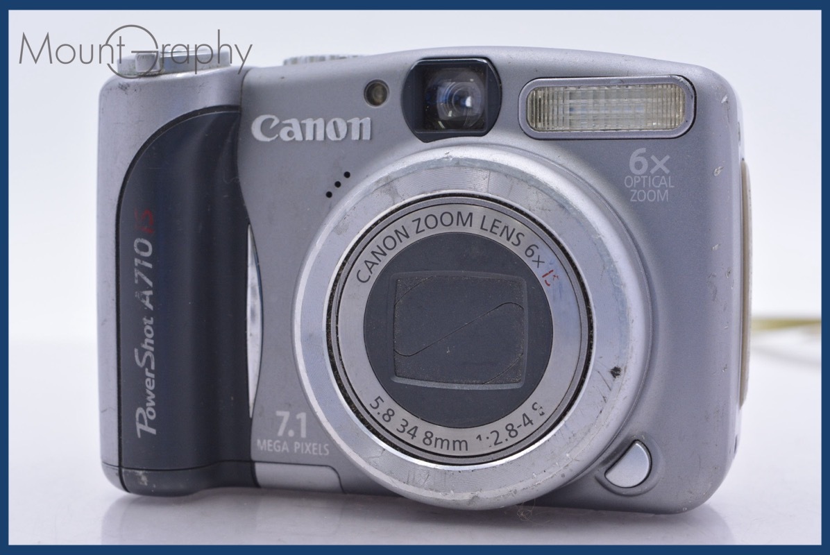キヤノン Canon Power Shot A710 IS 6x 単三電池仕様 同梱無料 #yk6614