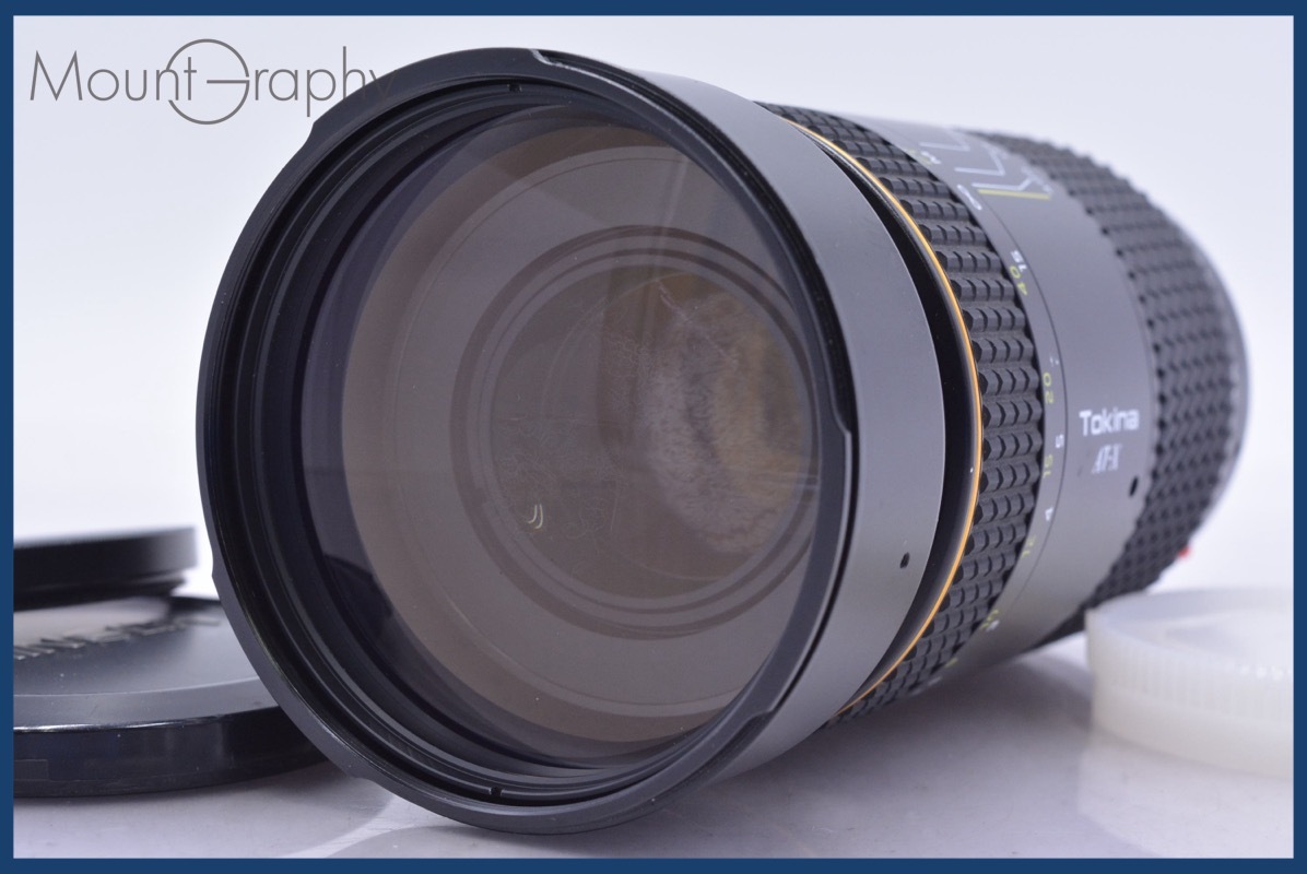 【動作保証】 トキナー Tokina AT-X AF 80-400mm F4.5-5.6 前後キャップ&レンズフィルター付 ソニー/ミノルタA用(AF) 同梱無料 #am4739