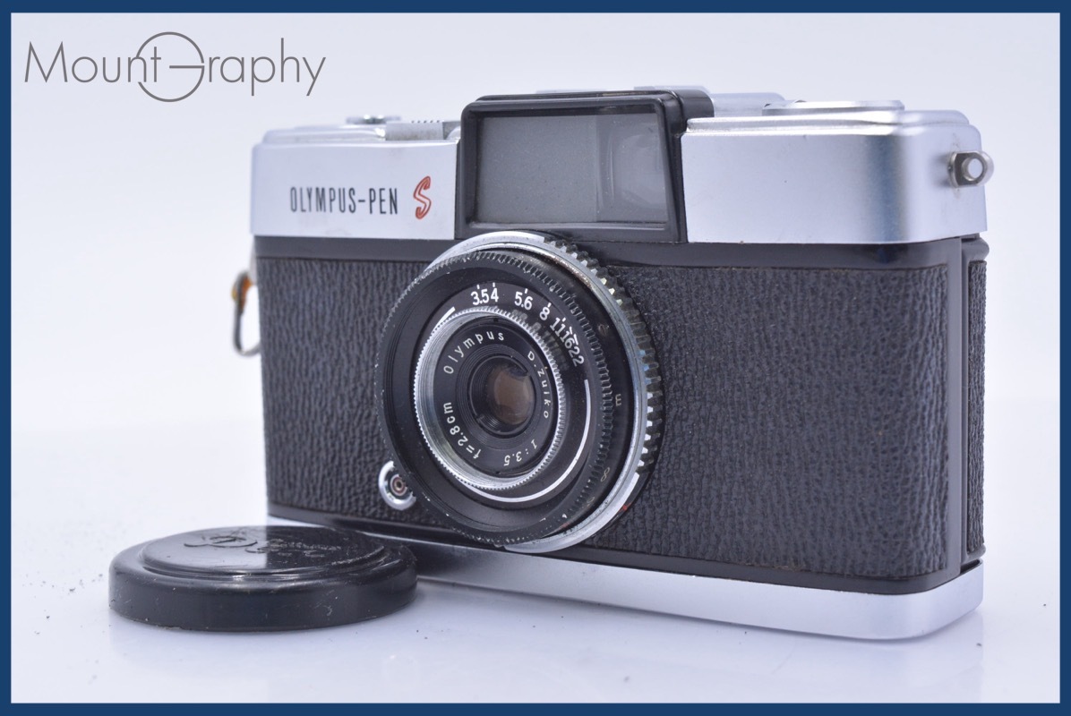 オリンパス Olympus PEN S 2.8cm F3.5 同梱無料 #mj9298
