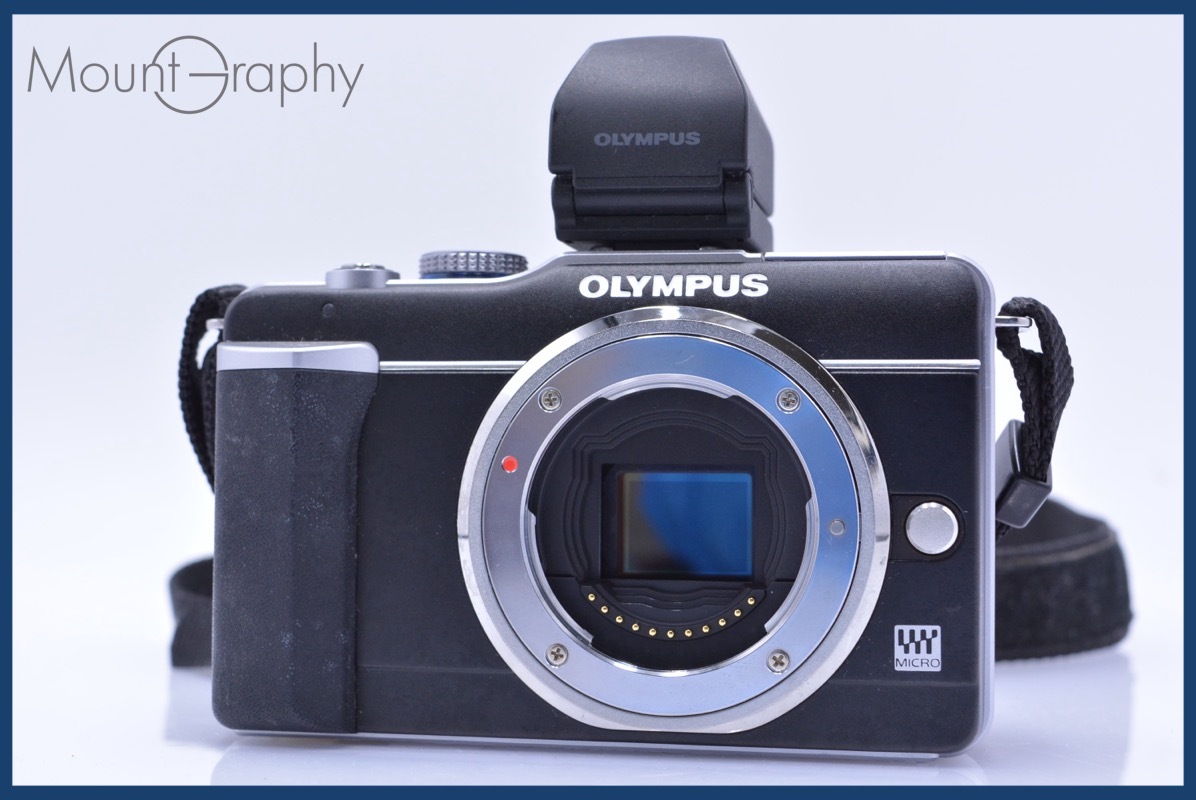 【動作保証】 オリンパス OLYMPUS PEN E-PL1 + オリンパス OLYMPUS ELECTRONIC VIEW FINDER VF-2 同梱無料 #am4748