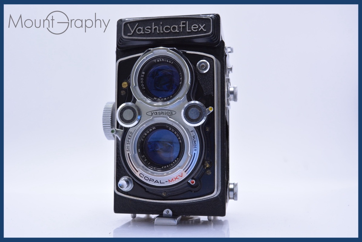 ヤシカ YASHICA YashicaFlex 80mm F3.5 同梱無料 #am4764