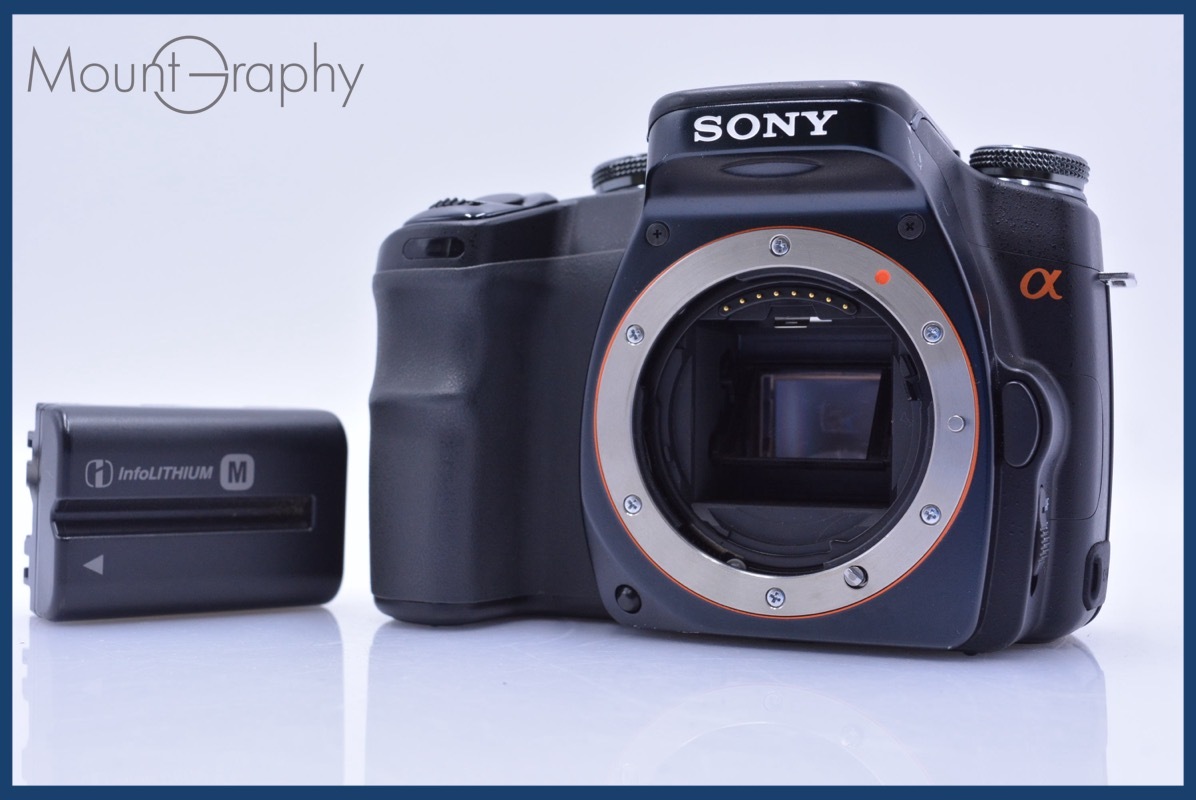 【動作保証】 ソニー SONY α100 バッテリー付属 同梱無料 #am4782
