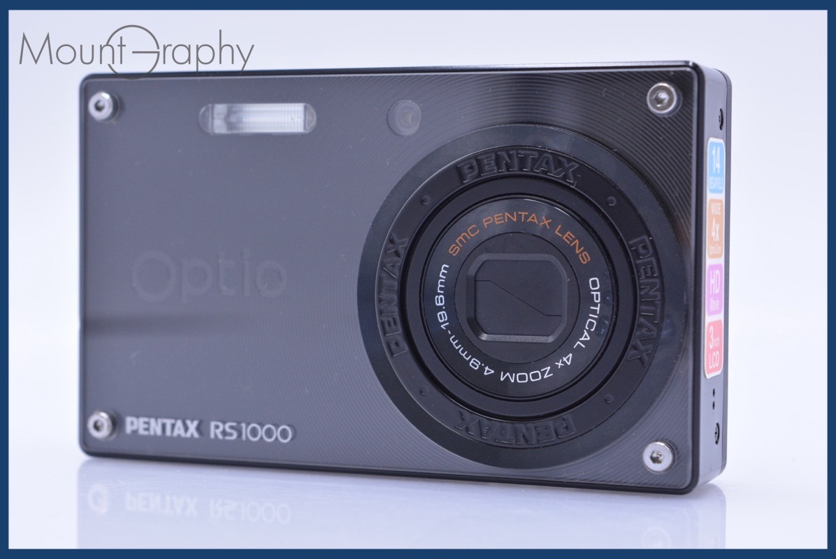 ペンタックス PENTAX Optio RS1000 4x 同梱無料 #am4826