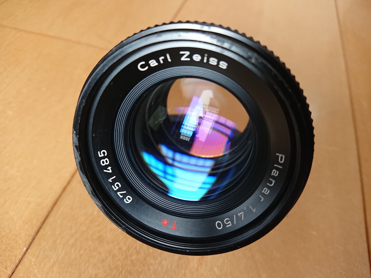 50mm F1.4 プラナー Planar コンタックス CONTAX Zeiss Y/C ヤシカ