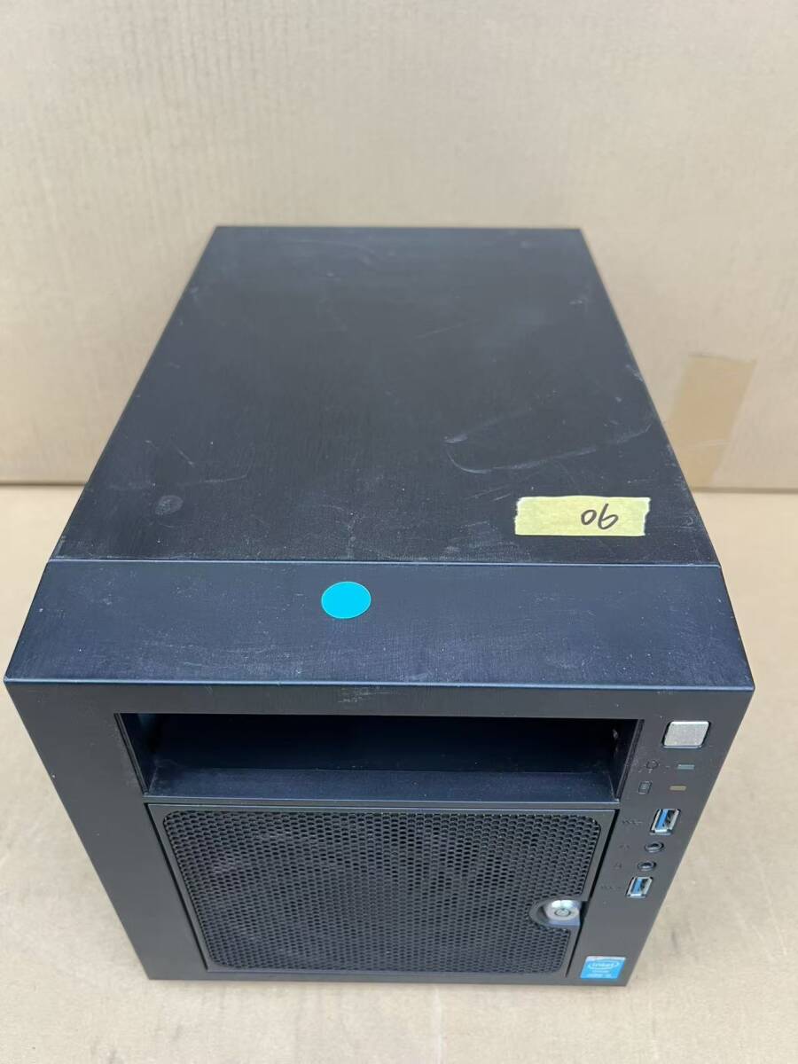 06 小型PCケース キューブ型 電源付き 自作PC用 中古