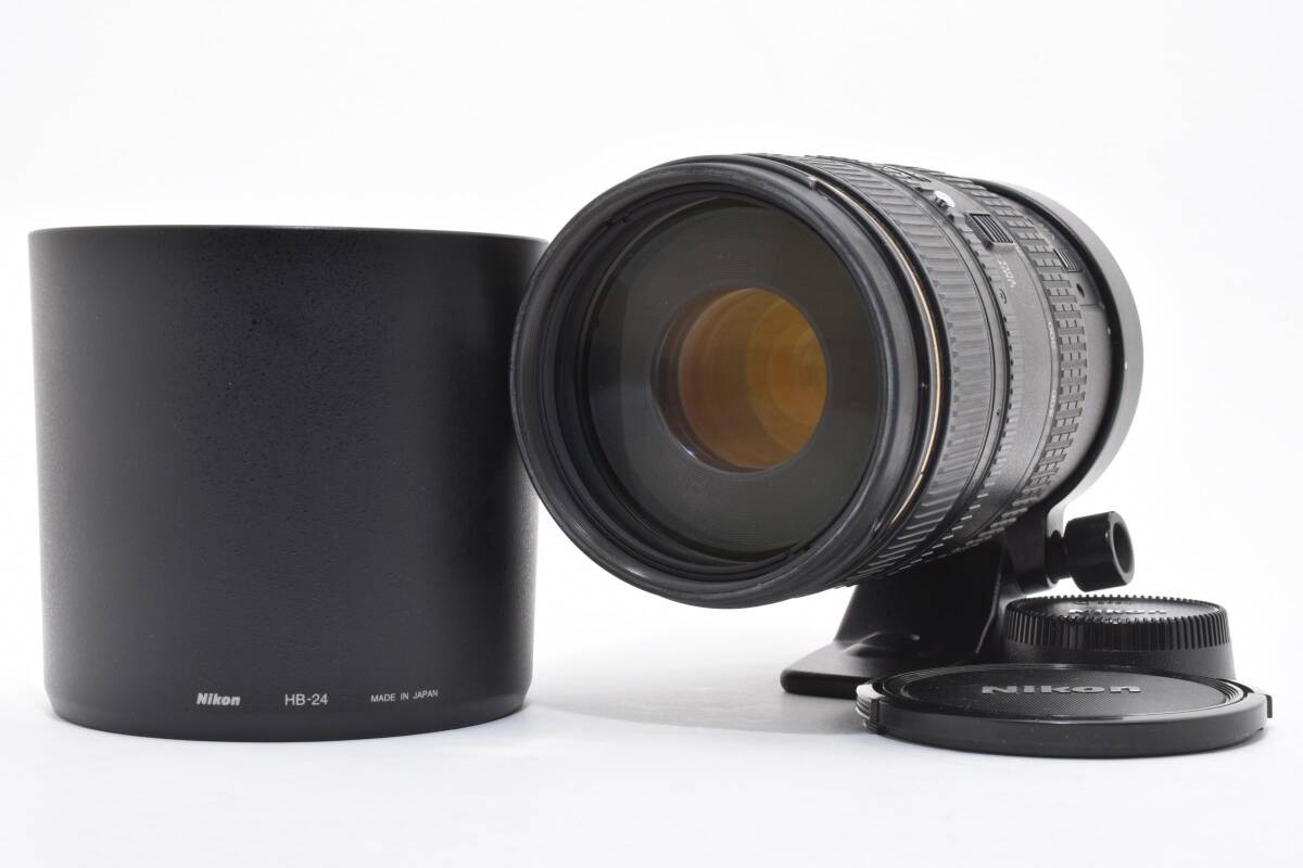 ★良品★ニコン NIKON AF VR Nikkor 80-400mm F4.5-5.6 D★161#3300