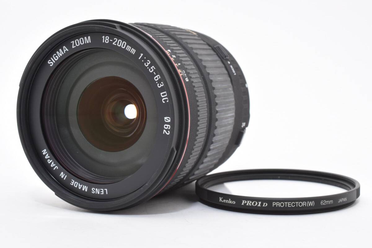 ★良品★シグマ SIGMA 18-200mm F3.5-6.3 DC キャノン用★168#440