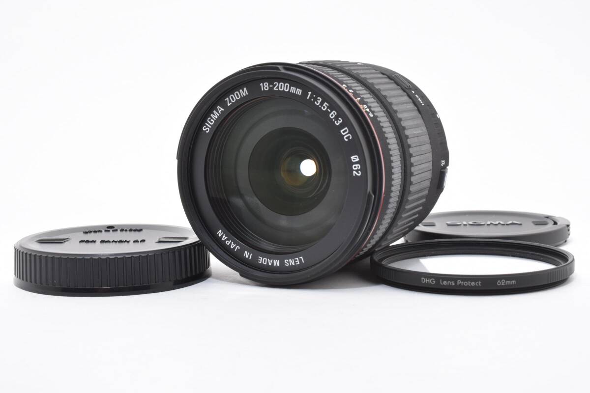 ★美品★シグマ SIGMA 18-200mm F3.5-6.3 DC キャノン用★169#330