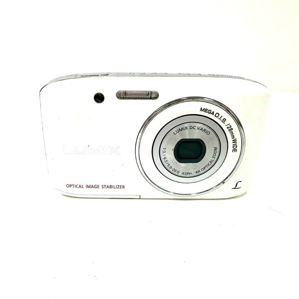 【動作未確認】パナソニック ルミックス Panasonic LUMIX DMC-S2 ホワイト 電池パック有 デジタルカメラ コンデジ ITIGJXLKDXGU A0309