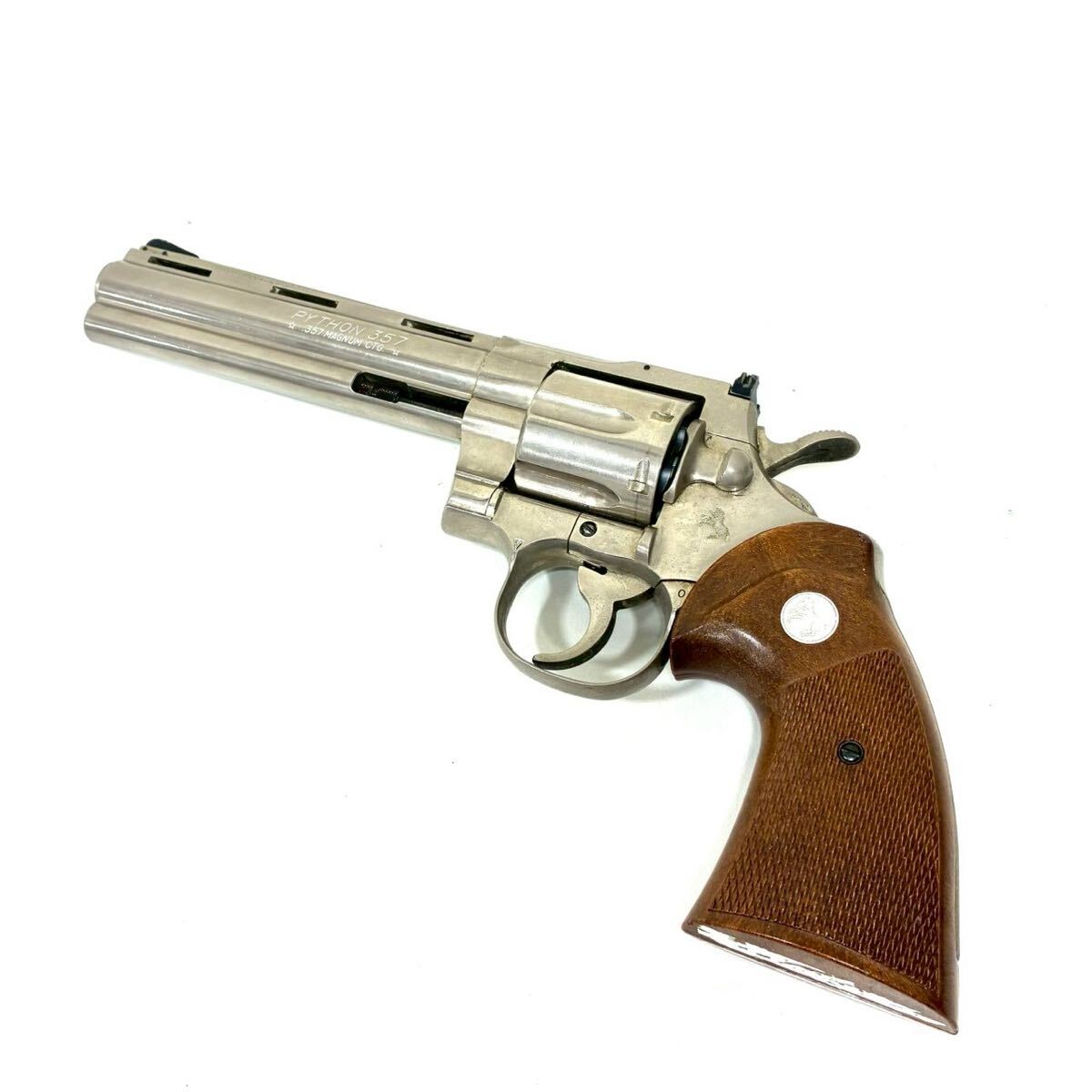 金属製 モデルガン PYTHON357 コルトパイソン マグナム タナカワークス SMG刻印 ITD8MD22XVH8 D0309