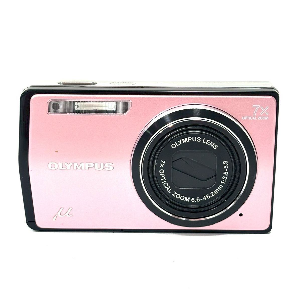 【動作未確認】OLYMPUS μ-7000 オリンパス ミュー ピンク デジタルカメラ コンデジ デジカメ ※電池パックなし IT02EJKFH1LJ A0316
