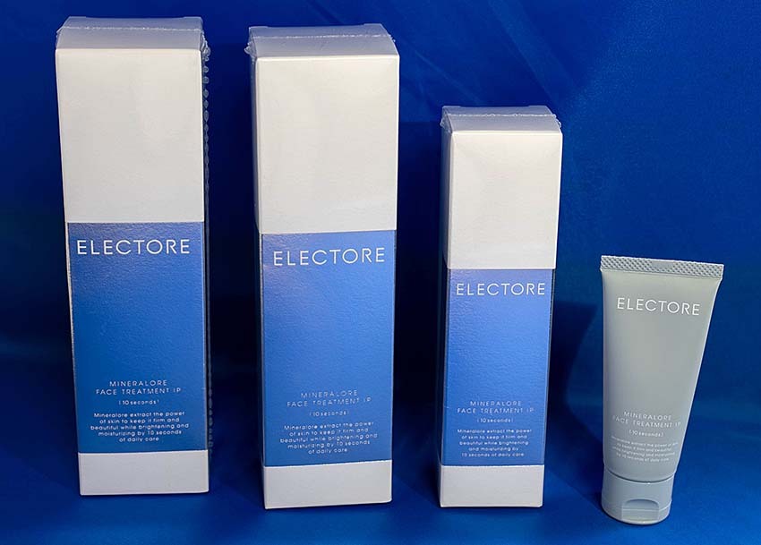 【未使用・送料無料】 エレクトーレ ミネラルオーレ フェイストリートメント 洗い流すパック　4点　200ｇX2　100gX1 50gX1
