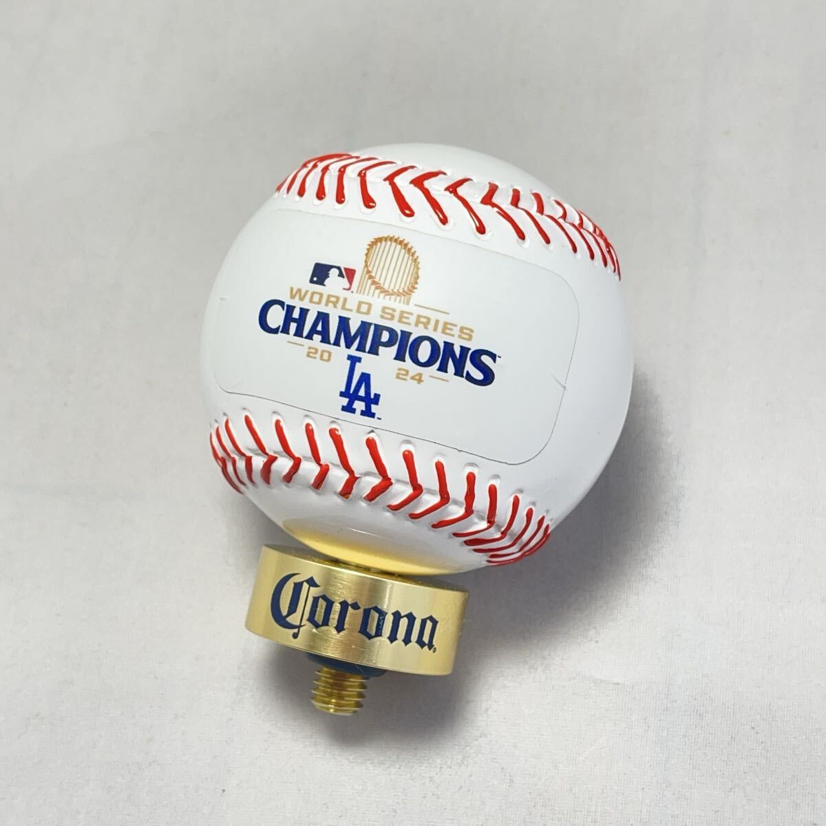 ビアタップ ハンドル B40 Corona コロナ MLB ワールドシリーズ チャンピオンズ シフトノブ ビールサーバーノブ アメリカ雑貨 ローライダー