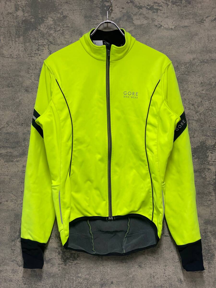 JZ003 ゴアバイクウェア GORE BIKE WEAR 長袖 サイクルジャケット L 裏起毛