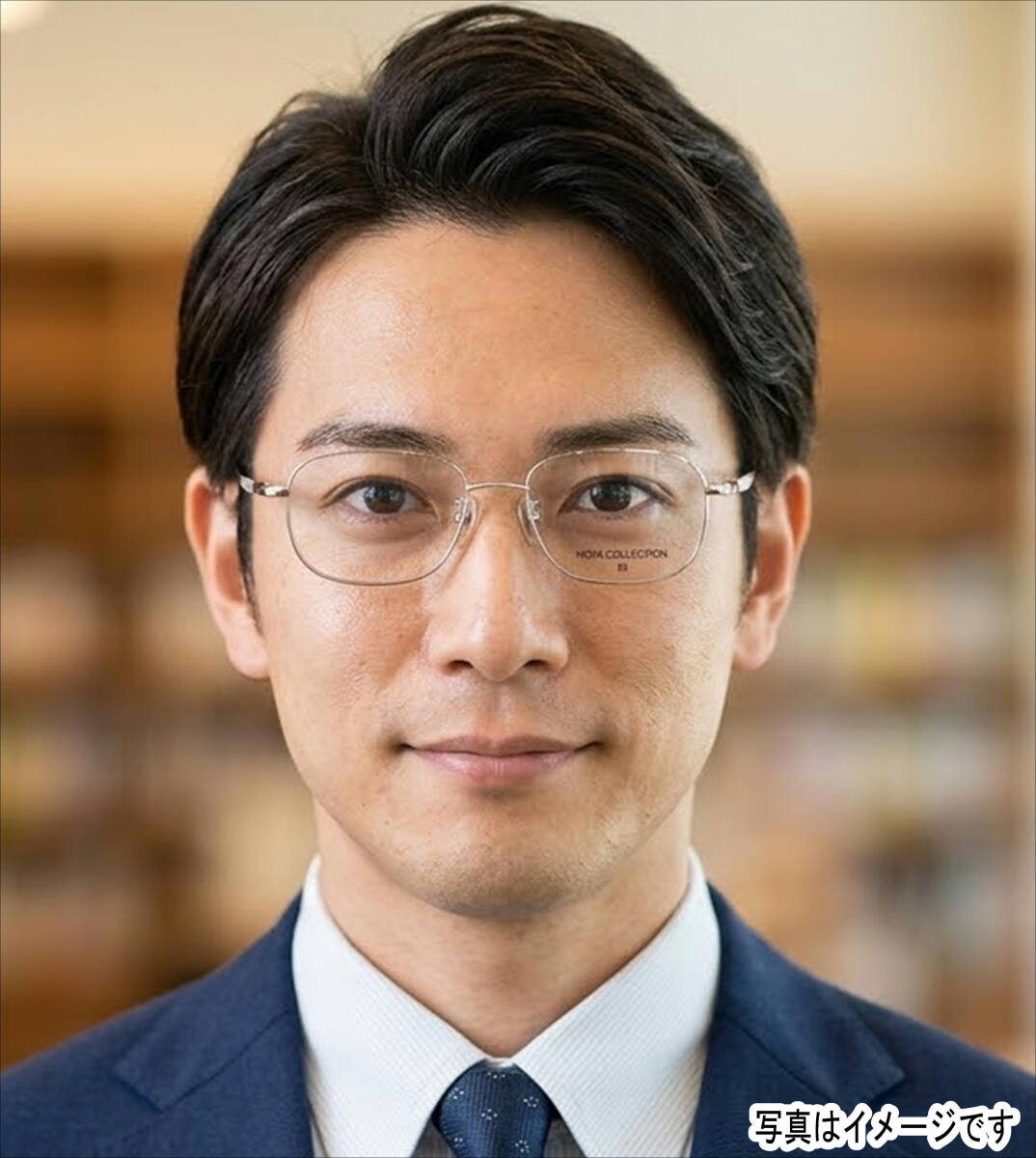  昭和レトロ激レアヴィンテージ！/U-004/HOYAフロントシルバー・テンプルクリアー オーソドックスレンズ 長期保管品