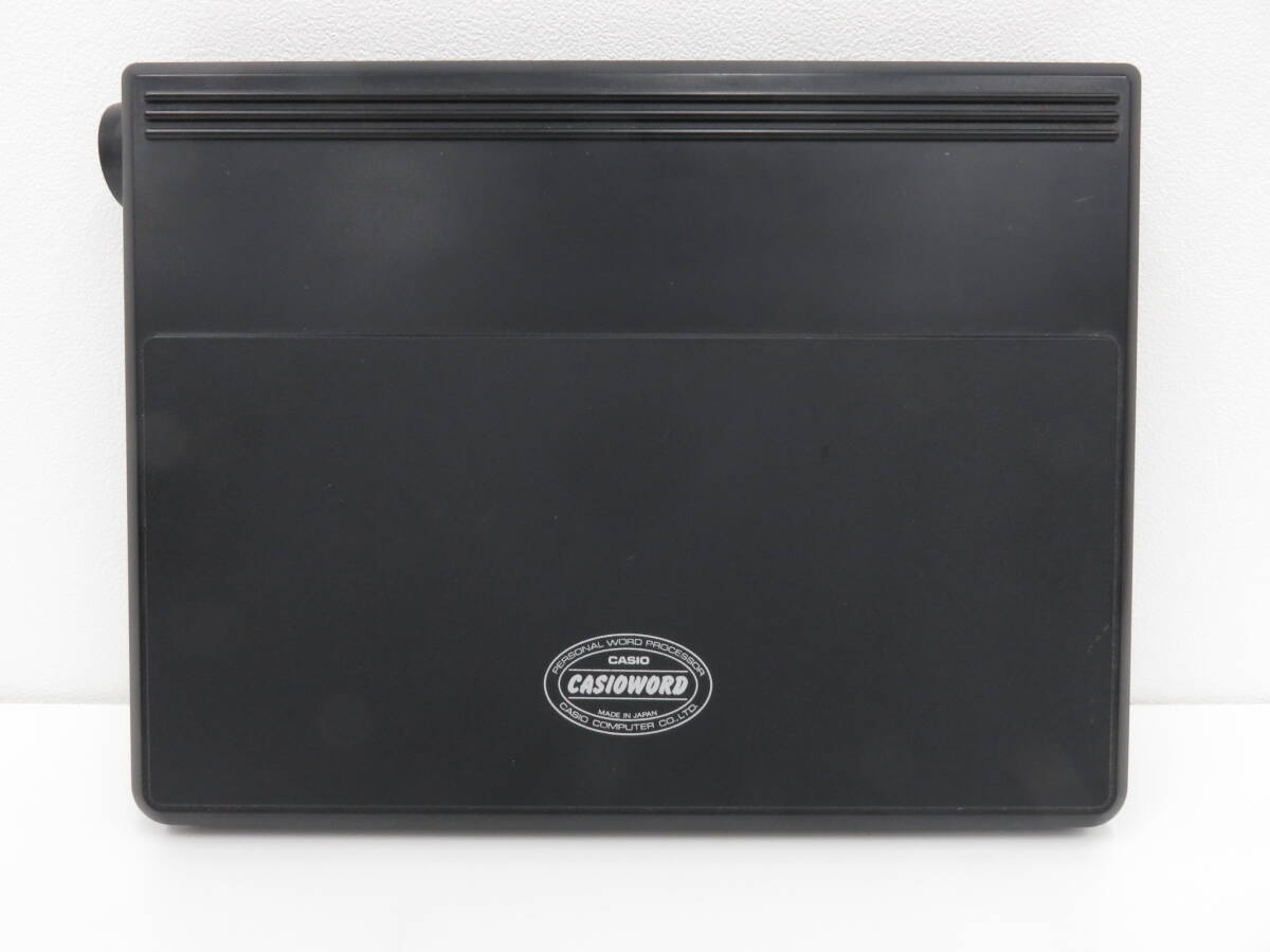 2429 家電祭 CASIO カシオ カシオワード HW-300JSBK 取扱説明書付き 電源アダプター無し ワープロ 状態は要画像確認 現状渡し