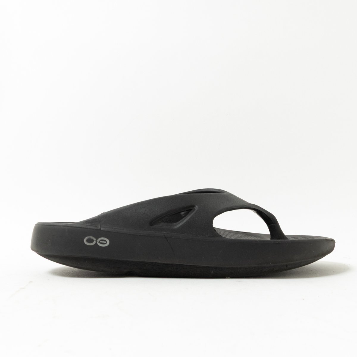 【1円スタート】OOFOS ウーフォス OOriginal ウーオリジナル リカバリーサンダル EU38 24cm相当 M5 W7 ブラック 黒 春夏 SS 靴 shoes