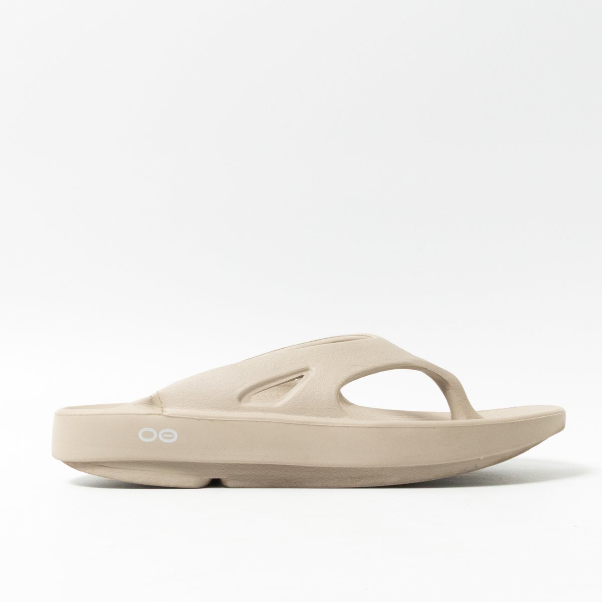 【1円スタート】OOFOS ウーフォス OOmega ウーメガ リカバリーサンダル トングサンダル M5-W7 EU38 Nomad ノマド ベージュ OOform