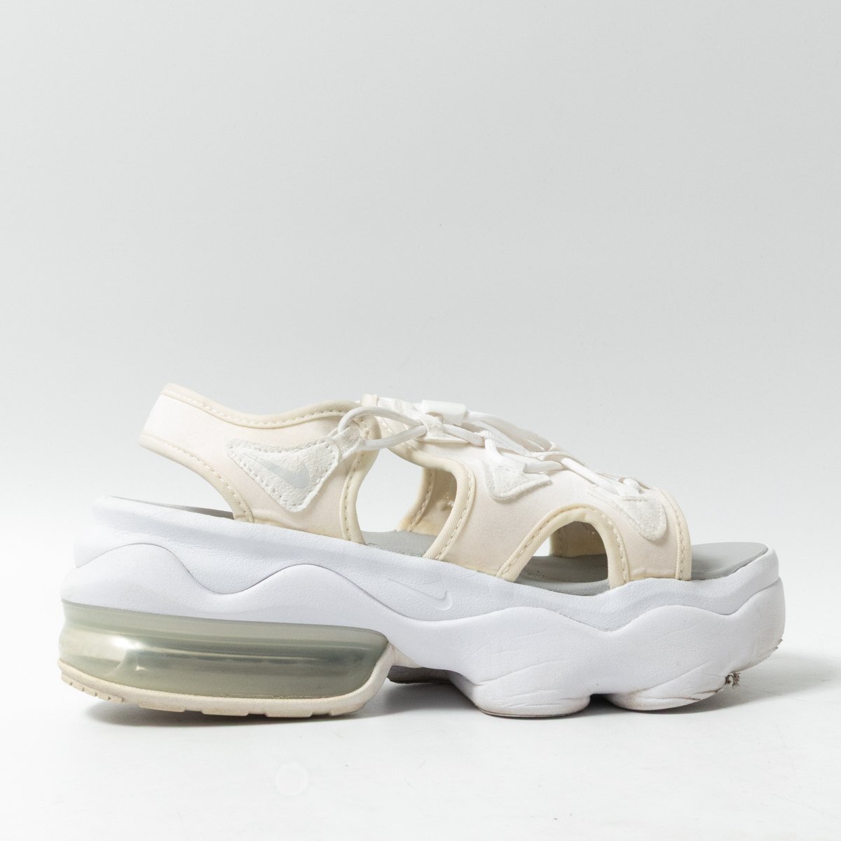 【1円スタート】NIKE ナイキ AIR MAX KOKO エア マックス ココ サンダル シューズ CI8798-100 25cm ホワイト 合成繊維 合成皮革 レディース