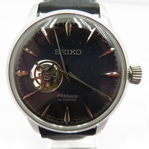腕時計◆SEIKO セイコー PRESAGE プレサージュ 機械式腕時計 動作品 中古品 1円～ ●AS1039■