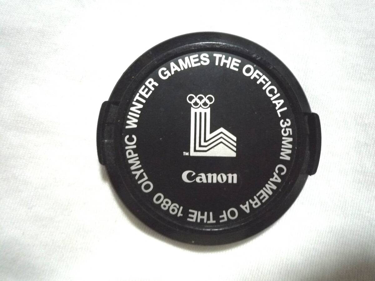 CANON レンズキャップ(1980オリンピック）52ｍｍ