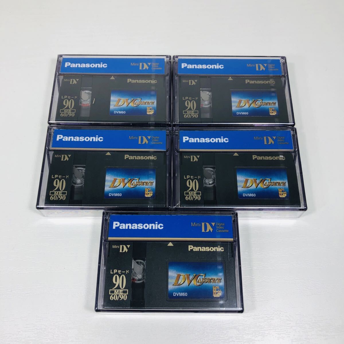 新品未使用 未開封 5本セット Panasonic Mini DV MiniDV DVC DVM60 デジタルビデオカセット パナソニック
