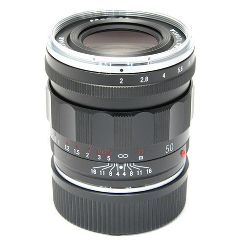 【中古・ほぼ未使用】新品同様 極上品 現状渡し フォクトレンダー Voigtlander APO-LANTHAR 50mm F2 Aspherical VM レンズフード LH-13付