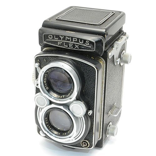 【中古品・ジャンク品】ビュー＆撮影レンズクモリ 絞り動作不良 動作未確認 現状渡し オリンパス OLYMPUS FLEX F.ZUIKO F.C. 7.5cm F2.8