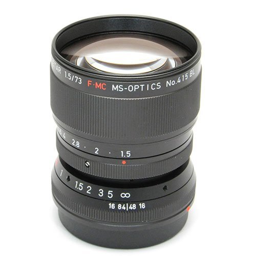 【未使用品】現状渡し MS-OPTICS SONNETAR 73mm F1.5 F・MC ブラック ライカMマウント 宮崎光学