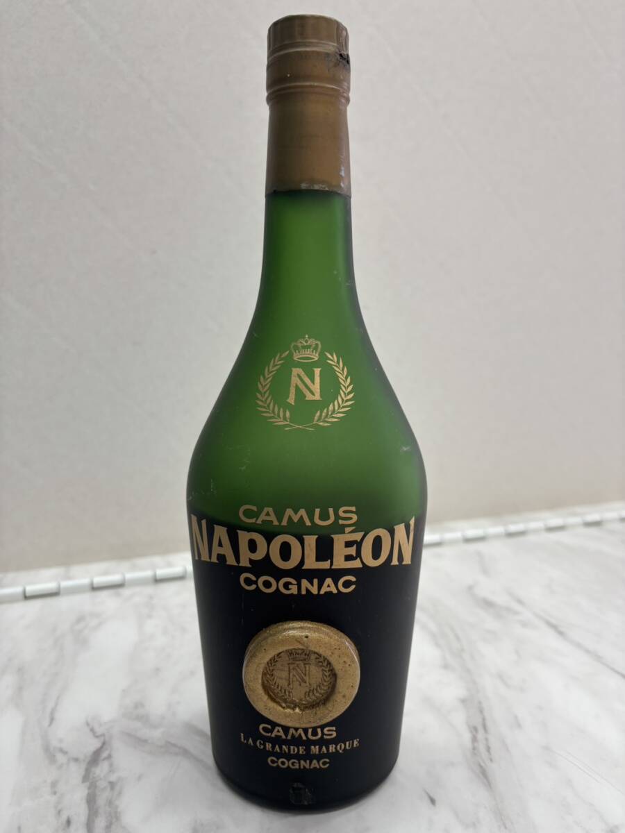 【F12600】カミュ ナポレオン ラ・グランマルキ★コニャック ブランデー★容量、度数表記なし★CAMUS NAPOLEON★液面低下有