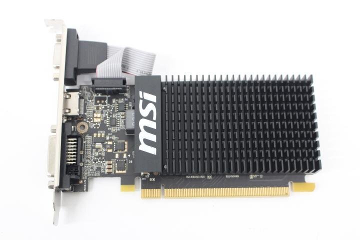 msi GT710 2GD3H LP/DVI/HDMI/D-Sub/グラボ☆