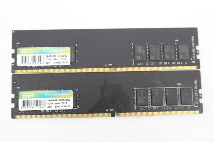 SP SP008GBLFU266B02 DDR4 PC4-2666 8GB×2枚セット 16GB メモリ☆