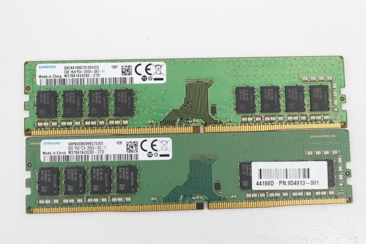 SAMSUNG M378A1K43CB2-CTD DDR4 PC4 2666V 8GB×2枚セット 16GB メモリ☆