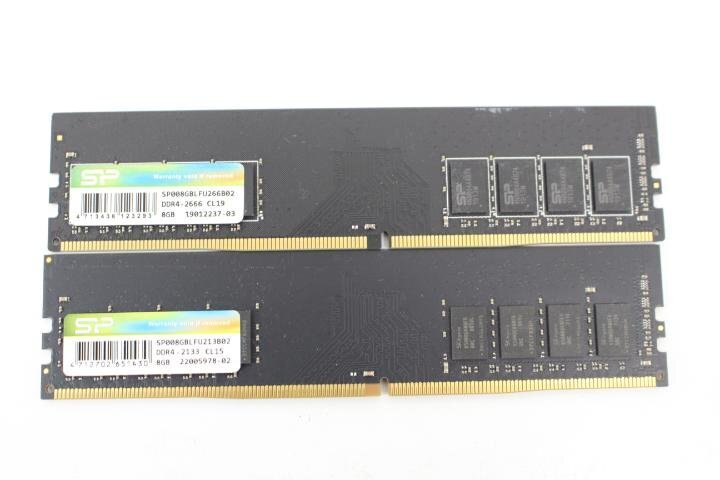 SP DDR4 PC4-2133 2666 8GB×2枚セット 16GB メモリ☆