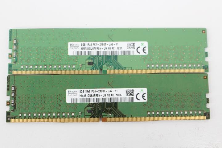 SKhynix HMA81GU6AFR8N-UH DDR4 PC4 2400T 8GB×2枚セット 16GB メモリ☆