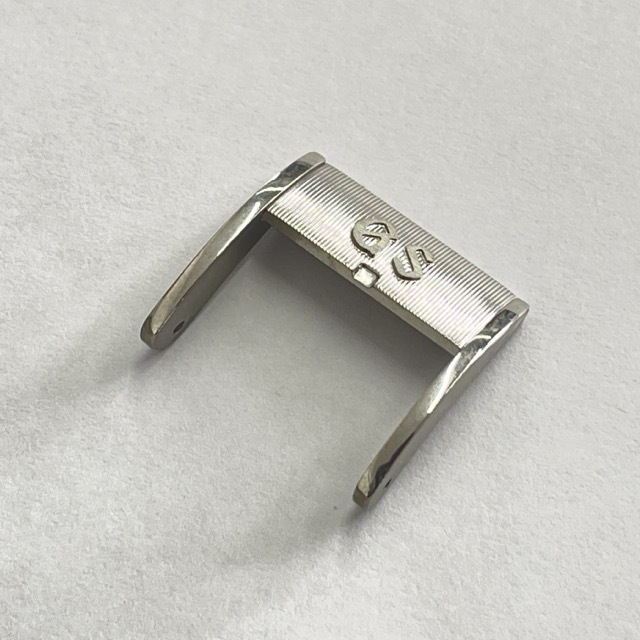 グランドセイコー 尾錠 ステンレス T バックル GRAND SEIKO 15ｍｍ 【中古】 腕時計 アクセサリー パーツ シルバーカラー/515507在★2
