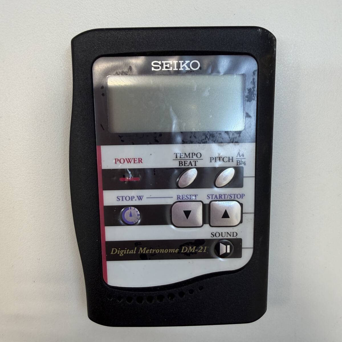1円スタート★セイコー SEIKO デジタルメトロノーム DM-21 動作未確認 中古品 現状品